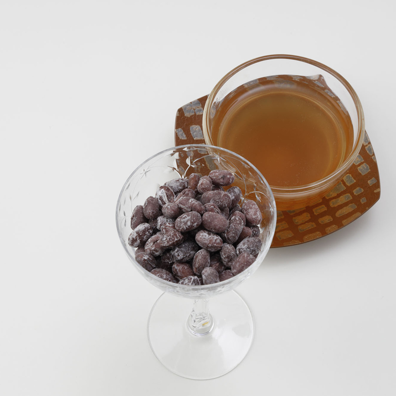 小豆しぼり豆　お試し用　50g　豆菓子　薄甘納豆