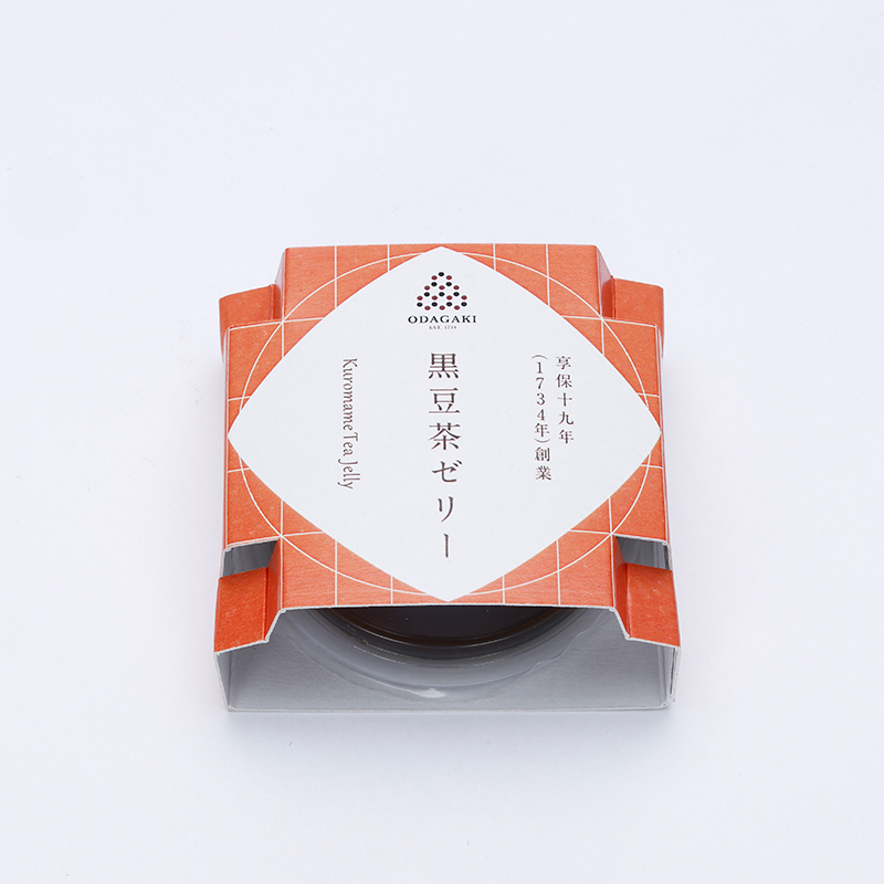 丹波篠山産　黒豆茶ゼリー　12個セット（化粧箱入り）　ハルナチコ化粧箱選択可　涼菓　季節限定