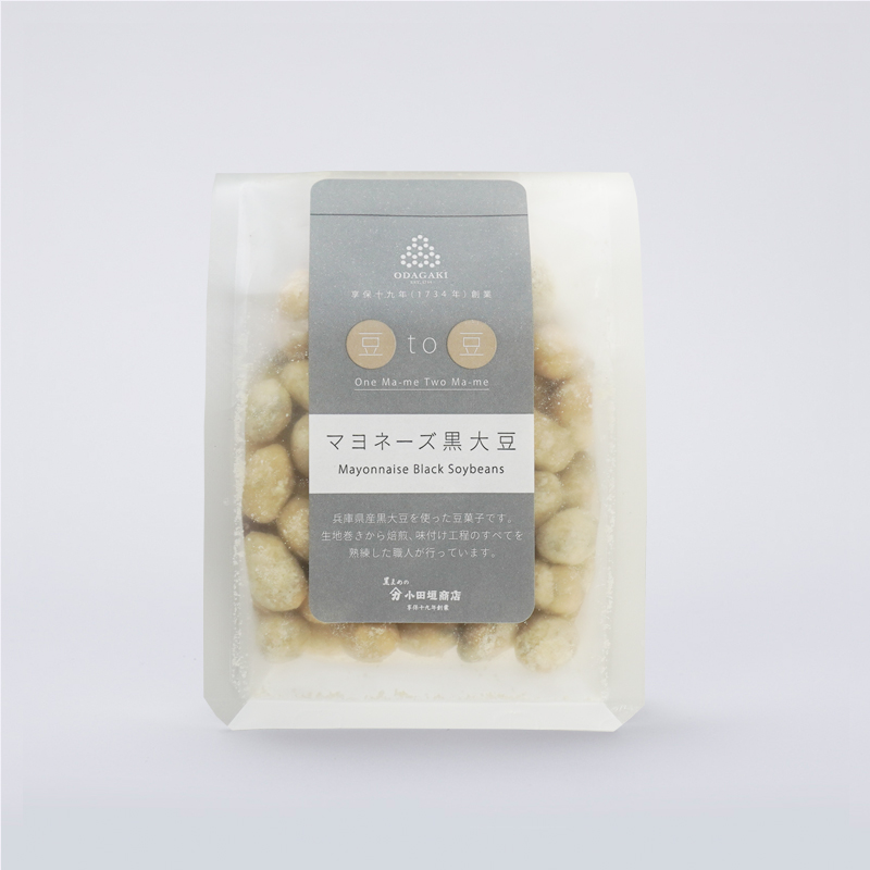 豆to豆（マヨネーズ黒大豆）　80g　豆菓子