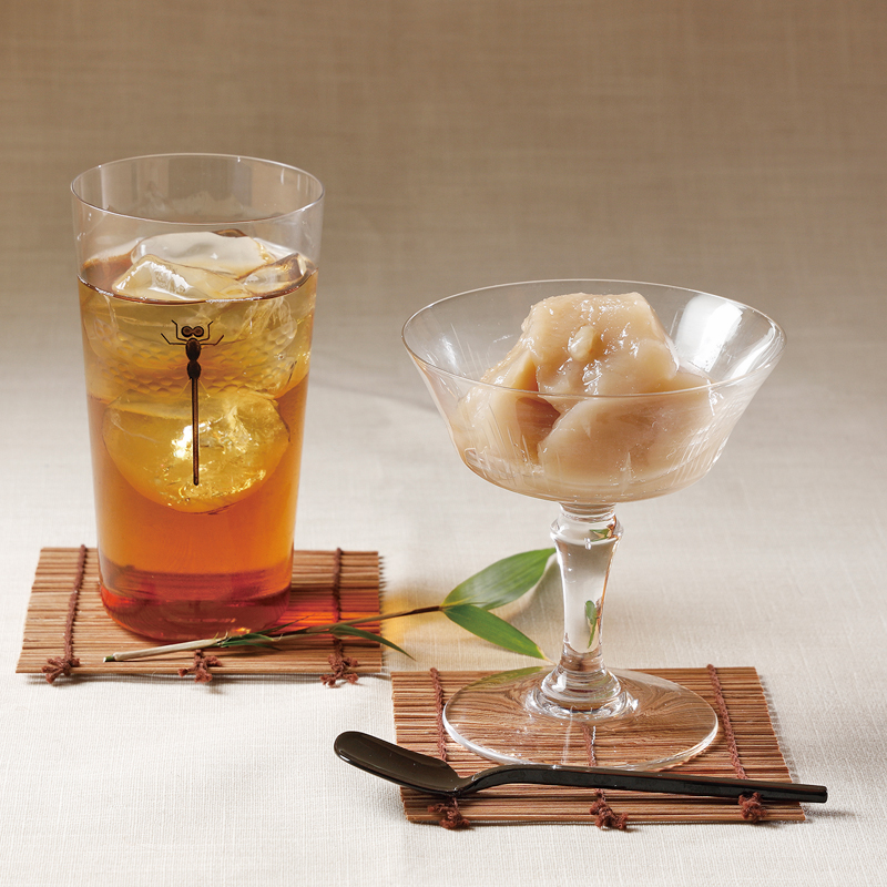 【予約販売】白小豆の水ようかん　3個入り　涼菓　季節限定