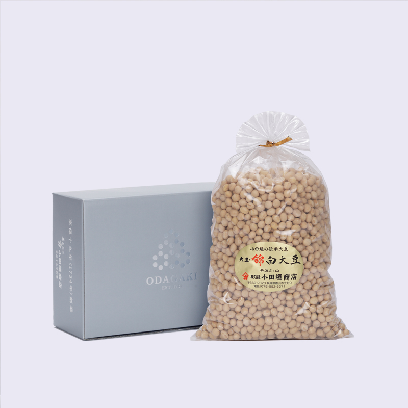 錦白大豆　1.3kg（化粧箱入り）　乾燥豆