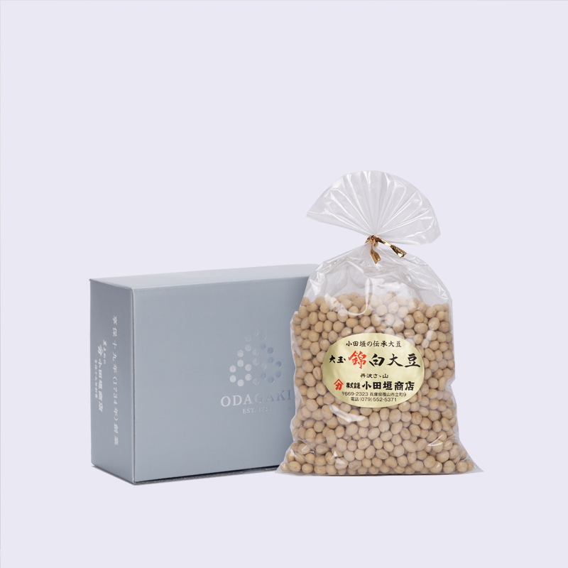 錦白大豆　650g（化粧箱入り）　乾燥豆