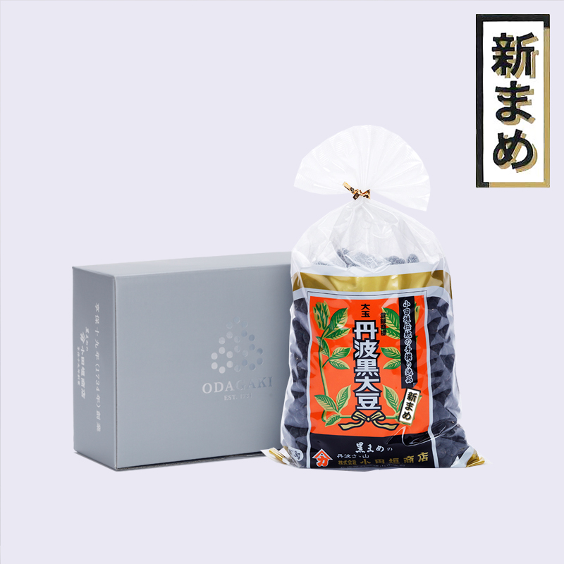 【予約販売　令和6年度産　新豆】大玉丹波黒大豆　1.2kg（化粧箱入り）　乾燥豆