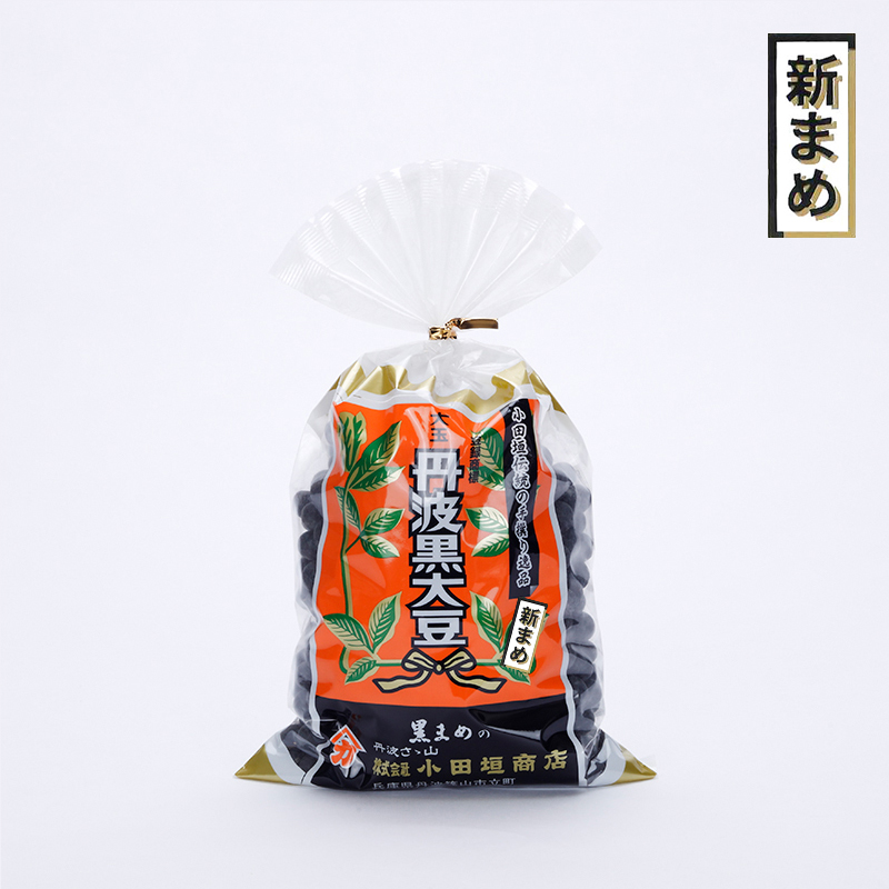 【予約販売　令和6年度産　新豆】大玉丹波黒大豆　600g　乾燥豆