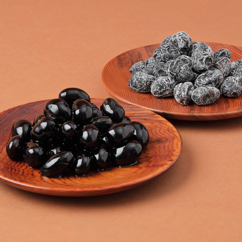 【WEB限定】丹波黒大豆煮豆としぼり豆の詰め合わせ（化粧箱入り）