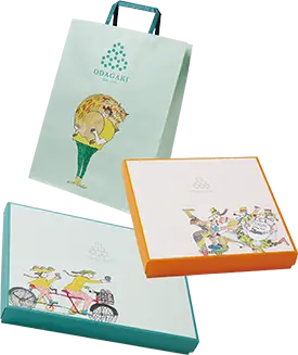 ハルナチコデザインのギフトボックス