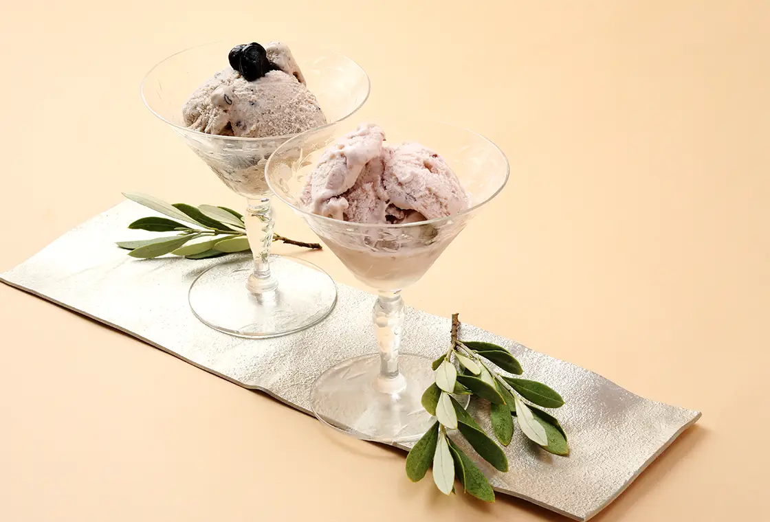 黒豆きな粉と丹波大納言小豆を贅沢に使用 小田垣商店のアイスクリーム