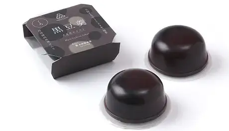 限定素材 豆屋の「羹」 黒豆羹