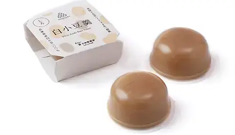 限定素材 豆屋の「羹」 白小豆羹