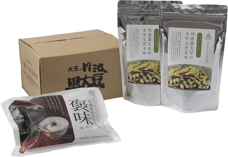 とろろと枝豆の冷凍セット