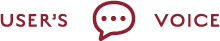 user's voice
